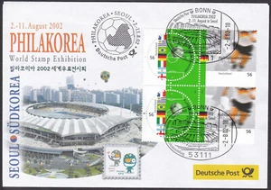PEX0133 Intl. Stamp Exhibit. Germany Cover, PHILAKOREA 2002, Seoul - Picture 1 of 1