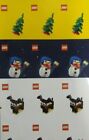 LEGO WRAPPING PAPER FESTIVE GIFT WRAP SET OF 3 SHEETS + STICKERS 84cm x 60cm NEW
