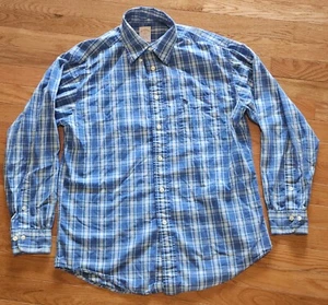 Brooks Brothers 346 Shirt Long Sleeve Mens Size Medium - Picture 1 of 3