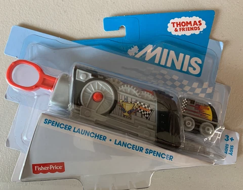 2016 Thomas and Friends Minis Train Launcher Spencer. NIB. DRD72 Cover