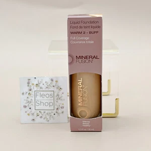 Mineral Fusion Liquid Foundation Warm 2 Buff - Fresh & 100% Authentic - Picture 1 of 5