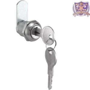 Diecast Cabinet Lock 5/8” Security Set of 1 Keyed Alike for Drawers & Doors - Picture 1 of 4