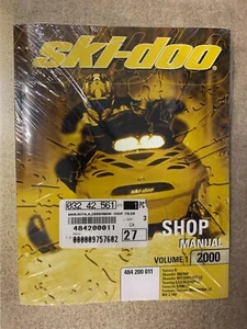 SKI-DOO SHOP SERVICE MANUAL 484200011 VOLUME 1 NEW IN PLASTIC WRAP - Picture 1 of 2
