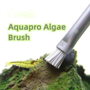 Stainless Steel Fish Tank Cleaning Brush Aquarium Algae Wire Brush Home - Picture 1 of 11