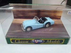 Triumph TR3A Open Top ND737 Corgi Classic 1/43 Con Scatola - Foto 1 di 3