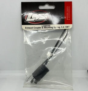 Losi LOSB5069 Auspuffkupplung & Befestigungsfeder für 3,4 SNT Super Nitro LKW - Bild 1 von 1
