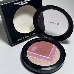 BNIB MAC *FLOWER FANTASY* Pearlmatte Face Powder Blush~Coral, Pink, Salmon Pearl - Picture 1 of 15