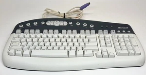 Microsoft MultiMedia Keyboard 1.0A KB-0168 PS2 - Zdjęcie 1 z 7