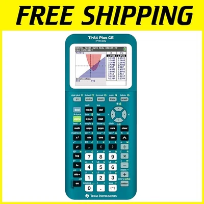TI-84 Plus  Graphing Calculator, Trinomial Teal - Image 1 of 4