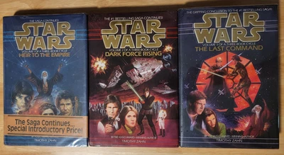 Star Wars: Thrawn Trilogy Hardcover Books 1-3 by Timothy Zahn Foto 1 de 4