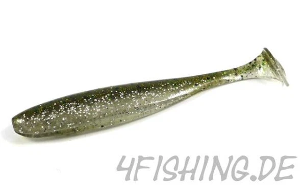KEITECH Easy Shiner SILVER FLASH MINNOW in 4" - aromatisierter Topgummi aus Japa - Bild 1 von 1