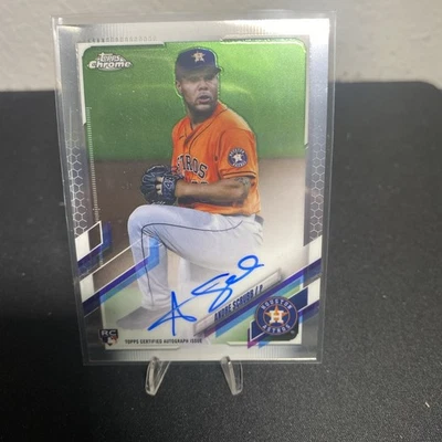 Andre Scrubb 2021 Topps Chrome Rookie Card Auto #RA-AS - Image 1 of 2
