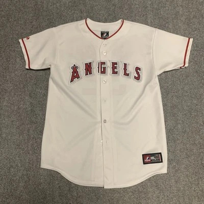 MAJESTIC JOSH HAMILTON  ANAHEIM ANGELS JERSEY YOUTH SIZE XL - Image 1 of 4