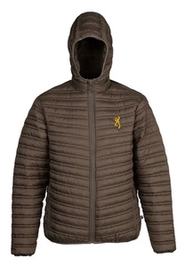 Browning Packable Puffer Hooded Jacket Major Brown Men's 3XL XXXL - Picture 1 of 5
