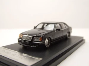 Mercedes W140 Negro Modelo De Coche 1:64 Street Weapon - Imagen 1 de 9
