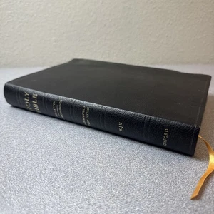 Santa Biblia, Carta Roja Concordancia, Sistema de Estudio Scofield, KJV, Oxford, edición 1945 - Imagen 1 de 7
