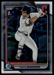 🔥💎📈 2024 Bowman Draft #BDC-1 Travis Bazzana refractor cromado ENVÍO GRATUITO - Imagen 1 de 2