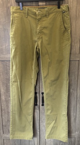 VANS Chino Uomo Autentico Relaxed Fit VERDE OLIVA Taglia 32
