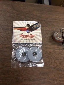 Souldier Rubber Strap Locks (Set of 2) Gray - Picture 1 of 2