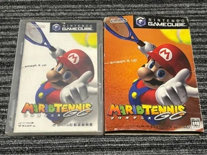 Gamecube Software Mario Tennis Gc With Case Japan 2c - Picture 1 of 4
