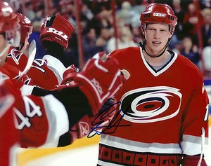 Eric Staal Hand Signed 8x10 Photo Carolina Hurricanes - Picture 1 of 1