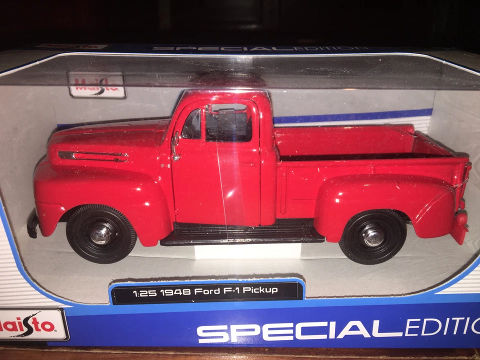 Ford F-1 Pickup 1948 Red Maisto 1:24 - Immagine 1 di 1