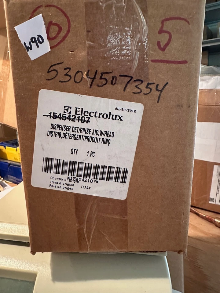 Nuevo dispensador Electrolux OEM 5304507354 para lavavajillas Frigidaire NUEVO EN CAJA Foto 1 de 1