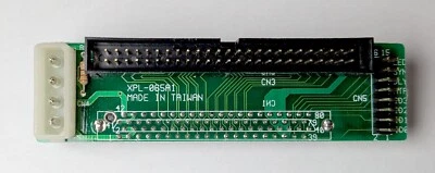 SCSI Adapter SCA 80pin (f) auf 50Pin SCSI (m) Festplatte Konverter * NEU + OVP * - Bild 1 von 2