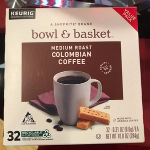 TAZÓN Y CESTA TAZAS DE CAFÉ COLOMBIANO 32CT - Imagen 1 de 2