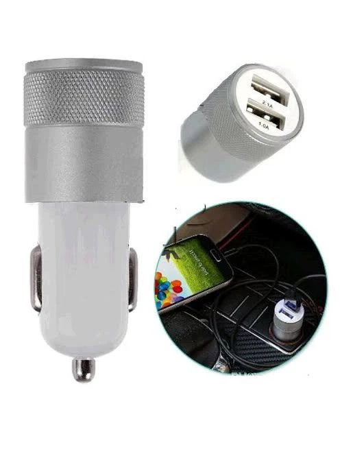   DUAL Port Car Charger DOUBLE USB PORT with Rapid 2.1A Charge - Image 1 of 1