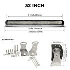 22 32 42 52inch Led Barra 3 Rows 4x4 Truck Curved Roof Led Light Bar For Suv 4x4
