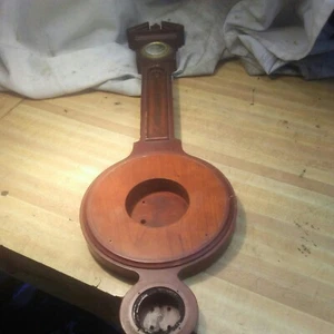 Vintage airguide weather station barometer wood case - Picture 1 of 5
