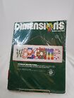 Dimensions #8312 Christmas Patchwork Welcome Plaque Counted Cross Stitch Kit