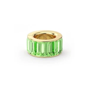 MYJS Eternity Magnetic Wine Charm With Peridot Crystals Gold Plated - Picture 1 of 3