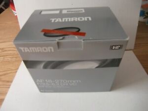 Tamron 18-270mm f/3.5-6.3 Di II VC PZD Canon EF-S Fit AF Lens | Boxed with man