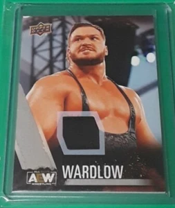 2021 Upper Deck AEW Wardlow Card Relic RC All Elite Wrestling Relic SILVER TNT - Picture 1 of 1