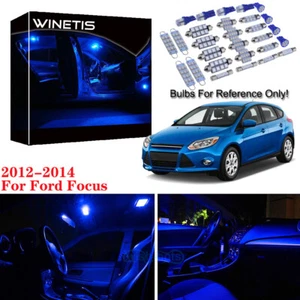 Kit de paquete de 6 luces LED azules para Ford Focus 2012-2014 + herramienta gratuita - Imagen 1 de 12