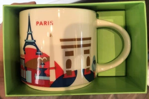"France" Starbucks "You Are Here" Serie Tasse NEU IM KARTON KOSTENLOSER VERSAND - Bild 1 von 1