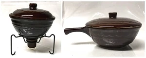 Marcrest 1.5 & 1.7 Qt. Vintage Covered Casseroles In The Original Boxes ~ Rare - Picture 1 of 11