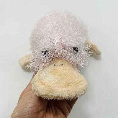 Ganz Webkinz Pink Googles Plush Hm208 Duck Goose Spring Easter Toy Tummy Flat - Image 1 of 4
