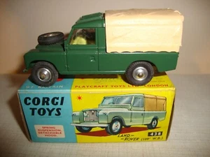 CORGI 438 LAND ROVER (109" W.B.) - Senza prezzo di riserva come nuovo in scatola originale - Foto 1 di 13