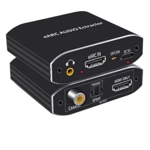 8K HDMI 2.1 eARC Audio Extractor 7.1CH HDMI ARC eARC to Coaxial Optical Toslink - Bild 1 von 11