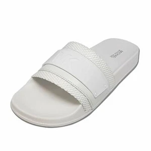 MICHAEL KORS PENNY KLASSISCH WEISS MK LOGO NETZ POOL SCHIEBEN US 10 I LOVE SCHUHE - Bild 1 von 8
