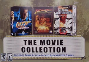 IBM PC -- THE MOVIE COLLECTION: 007, INDIANA JONES, STAR WARS (CD-ROM) #SEALED - Picture 1 of 9