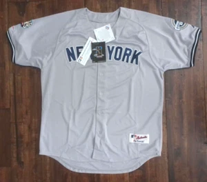 DEREK JETER 2009 WORLD SERIES AUTHENTIC NEW YORK YANKEES MAJESTIC JERSEY 54 - Picture 1 of 14