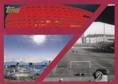 Topps 125 Years Bayern Munich Sticker No. 78 Allianz Arena Olympic Stadium