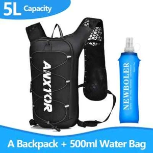 NUEVA Mochila Trail Running-Ultra-Ligera 5L, Chaleco de Hidratación para Correr, Lata Maratón - Imagen 1 de 13