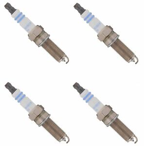 4 Spark plugs BOSCH YR6NI332S for Huyndai KIA OE Fine Wire Double Iridium