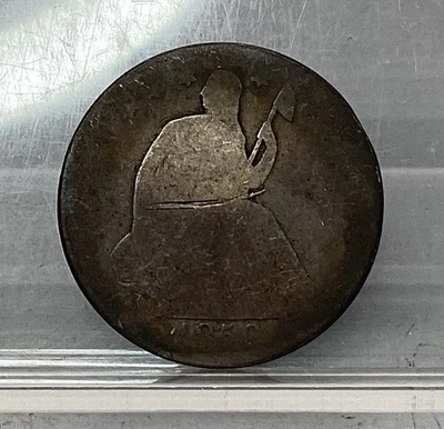 Medio dólar O libertad sentada 1850 Foto 1 de 2
