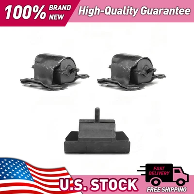 Engine Motor Mount Kit for Chevrolet G30 1991 1992 1993 1994 1995 4.3L V6 - Image 1 of 4